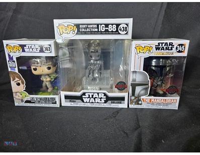 STAR WARS FUNKO POP COLLECTION - LUKE SKYWALKER & ...