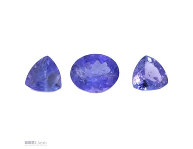 4.23CT TSW X 3, NATURAL TANZANITES     

Oval Face...