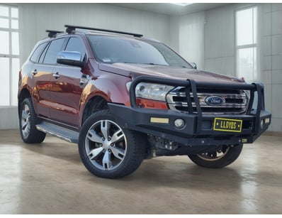 <b>2015 Ford Everest UA Titanium - Maroon - 173,70...