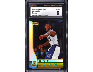 RARE & COLLECTABLE GRADED TRADING CARDS (A985) - Lot 1022