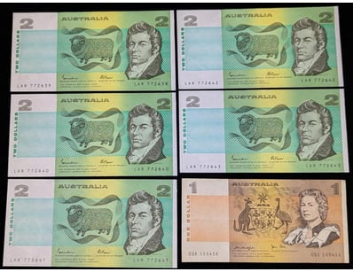 UNRESERVED Banknotes & Coins (A1000) - Lot 661