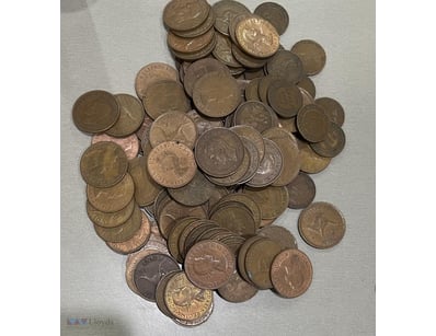 ONE KILO OF AUSTRALIA KGV/KING GEORGE VI/QUEEN ELI...