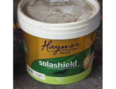 Haymes paint, solashield, ultra premium exterior, ...