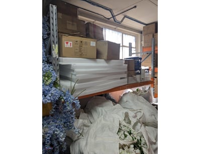 Industrial Racking ONLY

Note: All contents curren...
