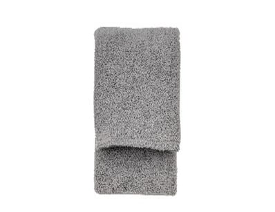 RRP: $419, Teddy Fleece Throw Silver 1300x1800mm, ...