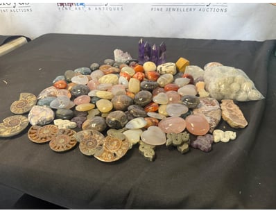 COLLECTION OF CRYSTALS AND MINERALS

Includes Va...