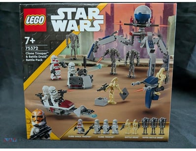 LEGO STAR WARS 75372 CLONE TROOPER & BATTLE DROID ...