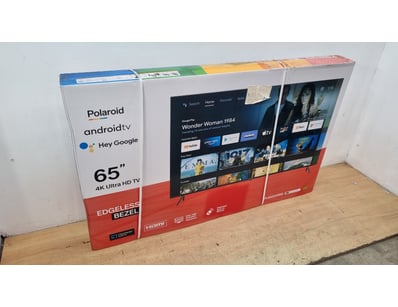Polaroid 65" 4K Ultra HD Android Smart TV with Hey...