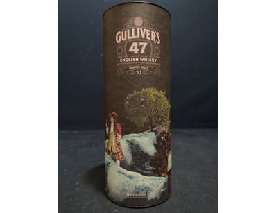 Gulliver's 47 Single Malt English Whisky, a 10-yea...