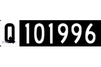 A Queensland Heritage Plate with Motorsport
