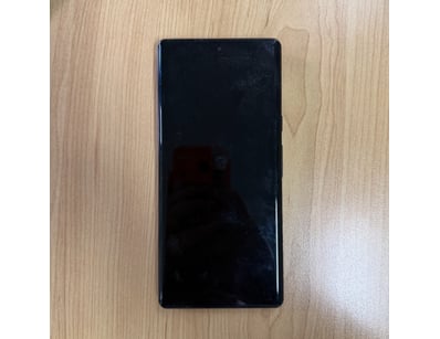 Google Pixel 6 Pro smartphone in charcoal black fi...