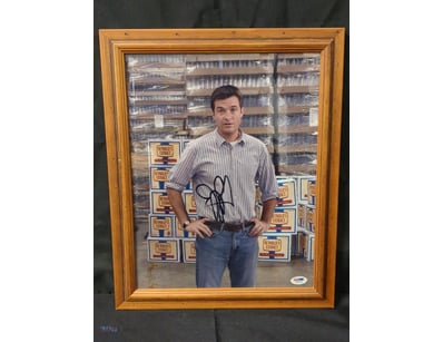 AUTOGRAPHED PHOTOGRAPH OF JUSTIN BATEMAN.

Item Si...