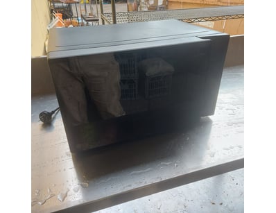 Microwave, LG, Black