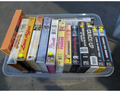 Collection of VHS Tapes Including The Secret Garde...