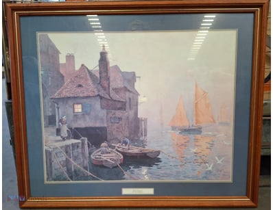 E.W HASLEHUST (1866 - 1949)

Lithograph On Board

...