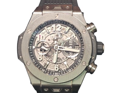 HUBLOT BIG BANG UNICO 44MM TITANIUM SKELETON 421.N...