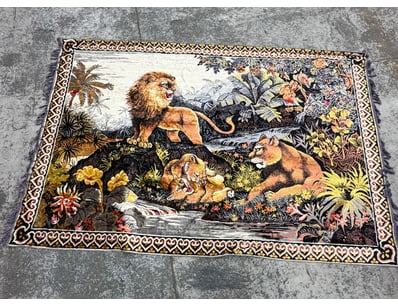 Painting,  Featuring a Exquisite tapestry featurin...