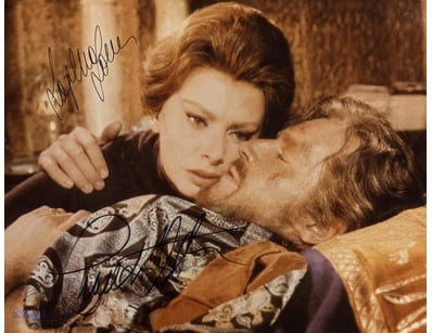 SOPHIA LOREN & CHARLTON HESTON SIGNED PHOTO

Sophi...