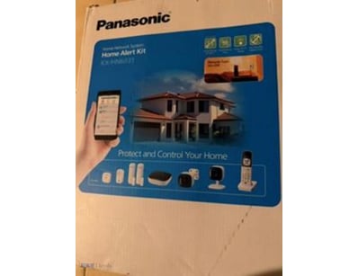 PANASONIC Home Alert Kit, with remote, recording v...