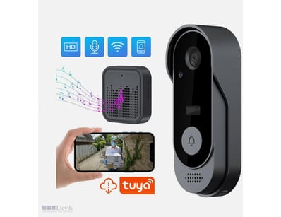 Smart Doorbell Waterproof Smart Visual Wi-Fi Two-w...