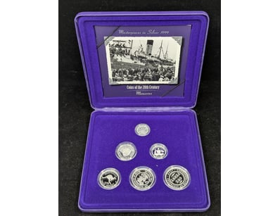 MASTERPIECES IN SILVER 1999 - COINS OF THE 20TH CE...