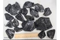 Two Kilos Obsidian Crystals From Brazil Two