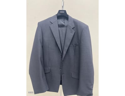 VARCE ITALIA 2 PIECE POLY WOOL MEN SUIT REGULAR FI...