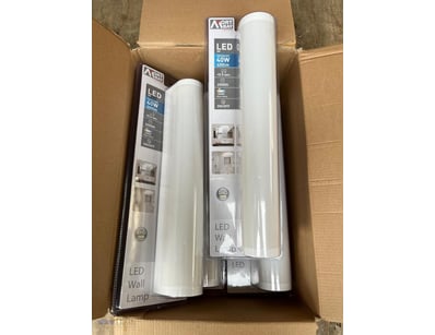 4 X LED Wall Lamp, 40W, 400lm, 20000hour life, On-...