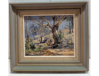 LANDSCAPE WITH GNARLED TREE BY R.G. CAMPBELL

Item...