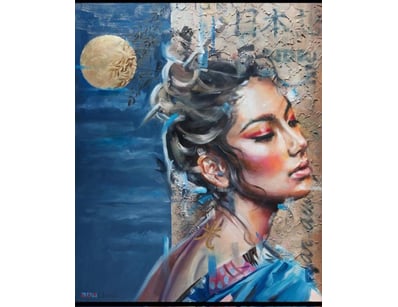 SIMONA ZECCA

Original Oil, Gold Leaf And Acrylic ...