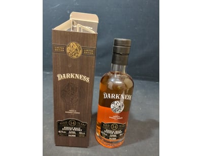 Darkness 14 Year Old Single Malt Scotch Whisky, Li...