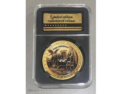 250 ANNIVERSARY UNITED STATES LIMITED EDITION MEDA...