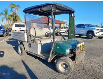 <b>Club Car Carryall 502 Utility Vehicle - Green a...