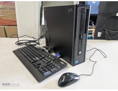 HP ProDesk 400 G1 SFF Desktop PC with Keyboard, Mo...