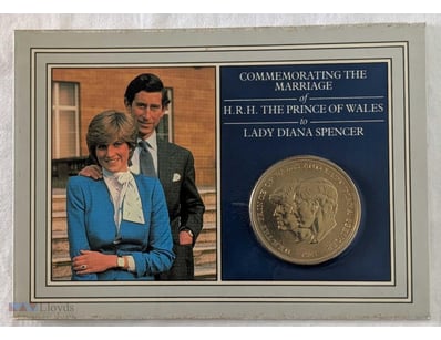 HRH The Prince of Wales & Lady Diana Spencer Marri...