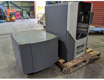 The Stratasys Fortus 250mc 3D printer 

Note: un...