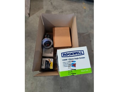 Rockwell 1200W 125mm Angle Grinder (Model RD4745.1...