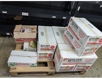 Assorted Grocery Items - includes, Chicken Noodle,...