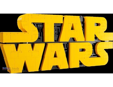 Star Wars Brick-Built Star Wars™ Logo Set #75407