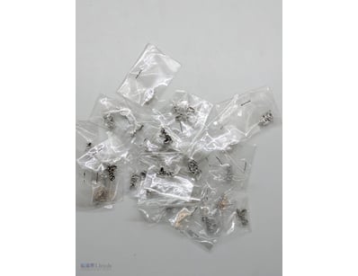 COLLECTION OF 'LOVE" SILVER COLOURED CHARMS

Total...