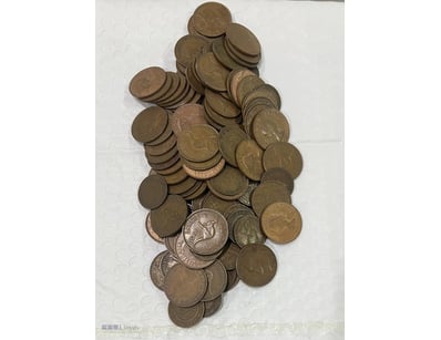 ONE KILO OF AUSTRALIA KGV/KING GEORGE VI/QUEEN ELI...