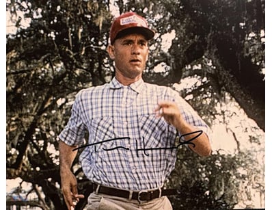 FOREST GUMP'S TOM HANKS SIGNED PHOTO

Tom Hanks Pe...
