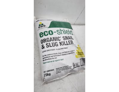 Eco-Shield Organic Snail & Slug Killer, 25kg bag....