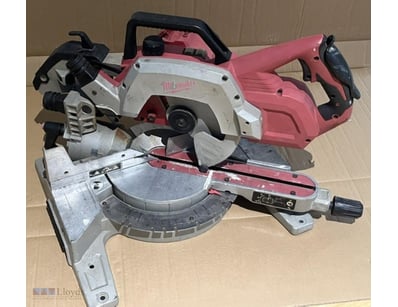 Cordless Milwaukee 18V Sliding Compound Mitre Saw....