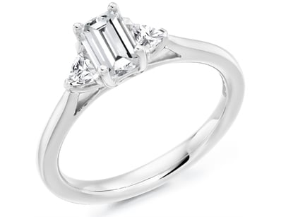 Luxury Platinum Diamond Engagement Ring Collection - Lot 12