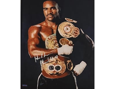 EVANDER HOLYFIELD SIGNED PHOTO

Evander Holyfield ...