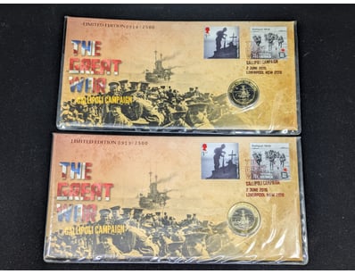 TWO 2015 THE GREAT WAR GALLIPOLI CAMPAIGN TWO POUN...
