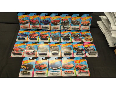 26X ASSORTED HOT WHEEL CARS INCLUDING LAMBORGHINI ...