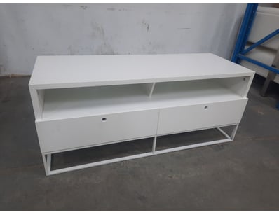 Entertainment Unit, Timber Style, White Finish

Di...
