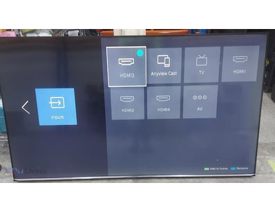 65 inch Hisense Flatscreen Television, Model No: 6...